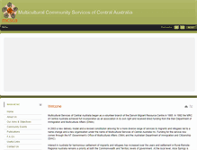 Tablet Screenshot of mcsca.org.au